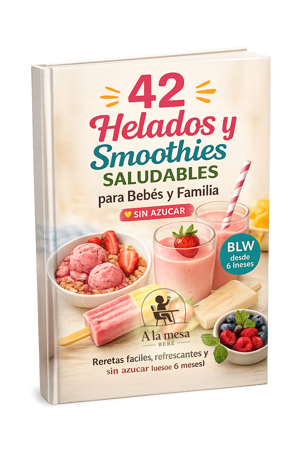Helados y Smoothies Saludables para Bebés y Familia | Sin Azúcar BLW